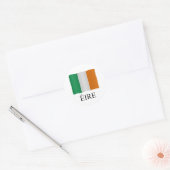 Eire - Ireland + flag ラウンドシール (封筒)