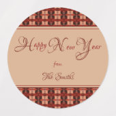 EIREANN年末年始の食品ラベル ラベル (デザイン2)