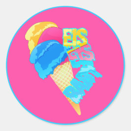Eis Eis Baby ラウンドシール