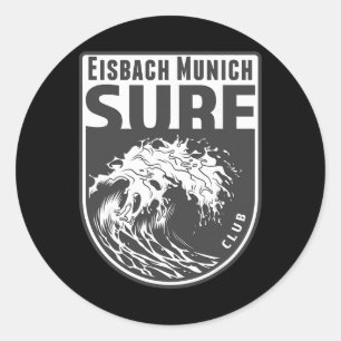Eisch ミュンヘン サーフ お土産 サーフィン 波 旅行 ラウンドシール