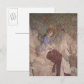 Eisenachに到着, c.1854/55 ポストカード (正面/裏面)