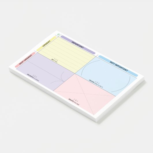 Eisenhower Matrix Post It ポストイット (アングル)