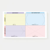 Eisenhower Matrix Post It ポストイット (正面)