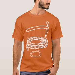 Eisspitzhacke登山ロープアイスクライマー4 Tシャツ