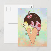 Eistüte Postkarte ポストカード (正面/裏面)