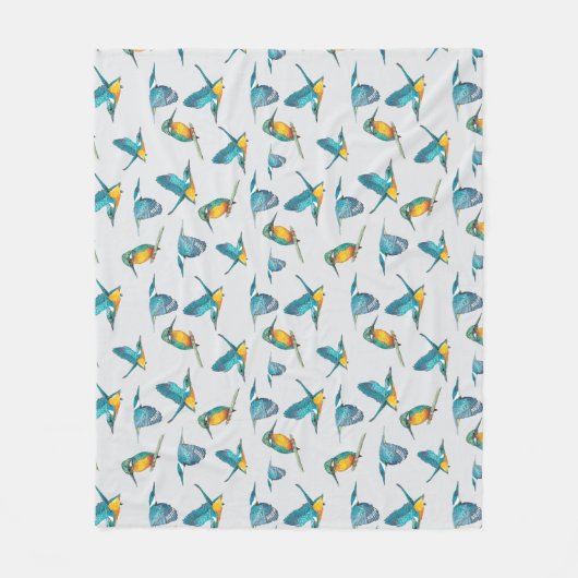 Eisvogel フリースブランケット (正面)