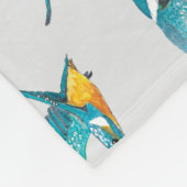 Eisvogel フリースブランケット (角)