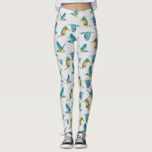 Eisvogel-Muster Leggings レギンス (正面)