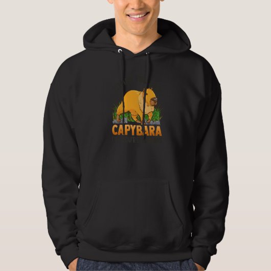 Either You Like Capybara or You are Wrong  Capybar パーカ (正面)