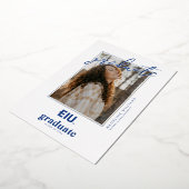 EIUブロックレター 箔招待状 (回転した状態)