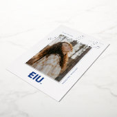 EIUブロックレター 箔招待状 (回転した状態)