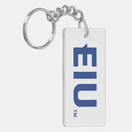 EIUブロック文字 キーホルダー (正面左)