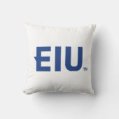 EIUブロック文字 クッション (正面)