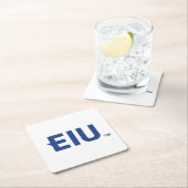 EIUブロック文字 スクエアペーパーコースター (インサイチュ)