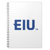 EIUブロック文字 ノートブック (正面)
