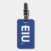 EIUブロック文字 ラゲッジタグ (正面縦)