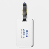 EIUブロック文字 ラゲッジタグ (裏面縦)