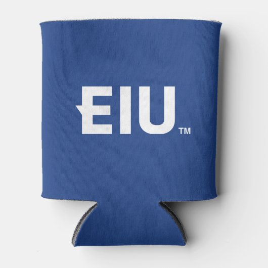 EIUブロック文字 缶クーラー (正面)