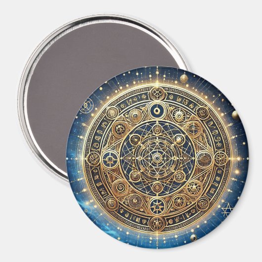 ej金ゴールドによる保護の盾 マグネット (正面/裏面)