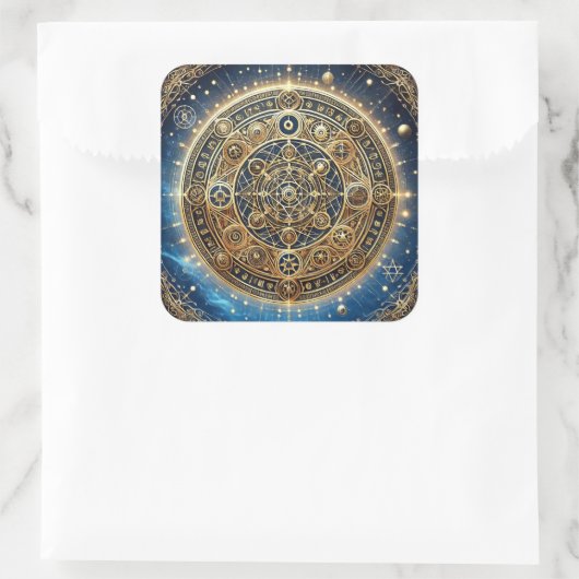 ej金ゴールド スクエアシール (バッグ)