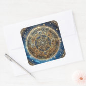 ej金ゴールド スクエアシール (封筒)