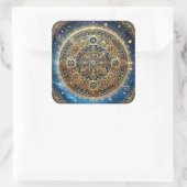 ej金ゴールド スクエアシール (バッグ)