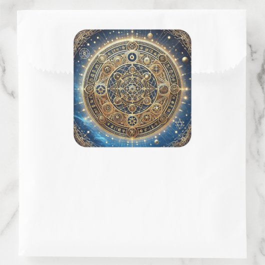 ej金ゴールド スクエアシール (バッグ)