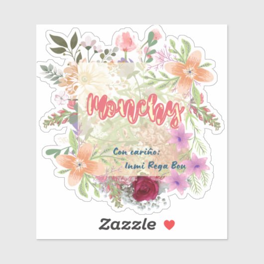 Ejemplo insignia de donaciones para Inmi Rega Bou シール (シート)