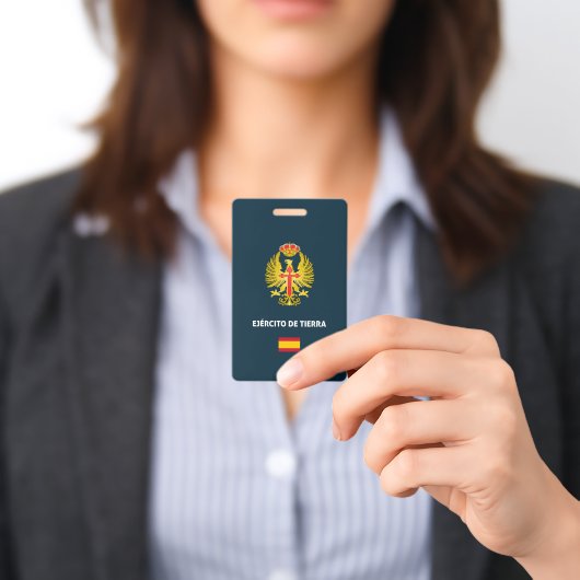 Ejercito de Tierra passport Phone Case バッジ (プレゼンテーション)