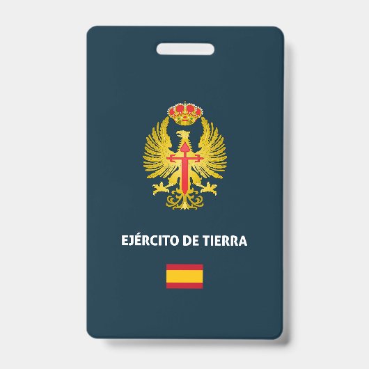 Ejercito de Tierra passport Phone Case バッジ (正面)