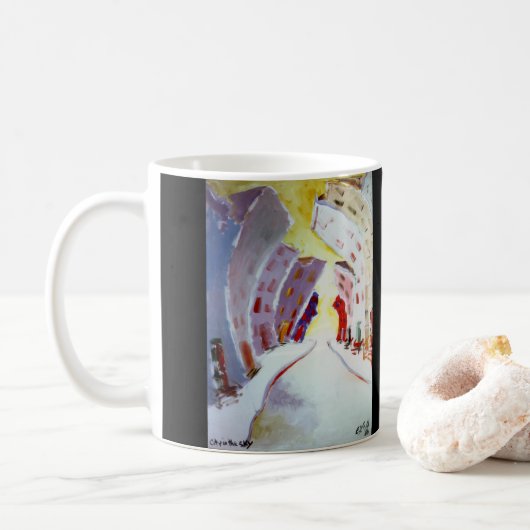 ejgoldguru – アクリル – スカイシティ コーヒーマグカップ (ドーナツ)