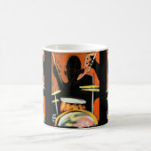ejgoldguru – アクリル – ドラマーの饗宴 コーヒーマグカップ (中央)