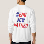 #EJH白の男のクルー スウェットシャツ (裏面)