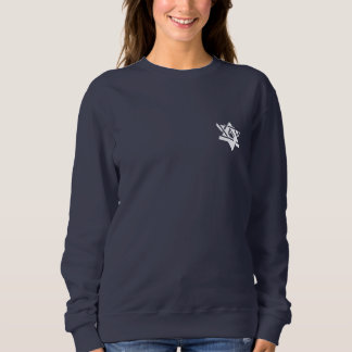 #EJH Women's Crew Sweatshirt in Blue スウェットシャツ