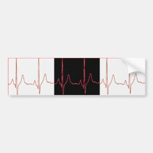 EKG バンパーステッカー