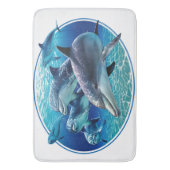 EKLEKTIXによるイルカ バスマット (正面縦)