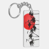EKLEKTIXによる日没熱帯KEYCHAIN キーホルダー (正面左)