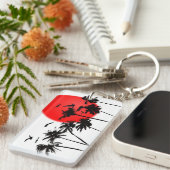 EKLEKTIXによる日没熱帯KEYCHAIN キーホルダー (正面右)