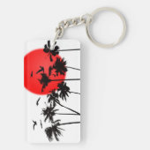 EKLEKTIXによる日没熱帯KEYCHAIN キーホルダー (裏面)