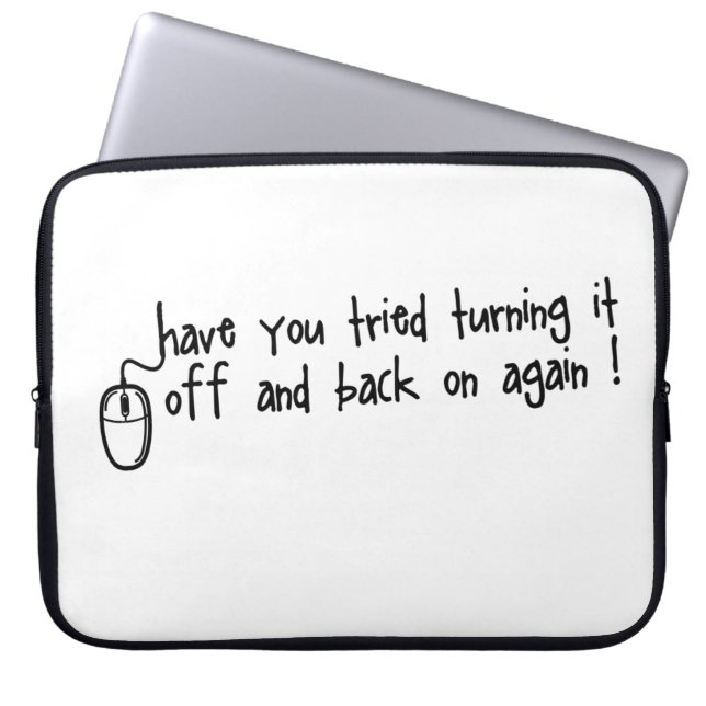 EKLEKTIXによるONOFF ラップトップスリーブ (正面)