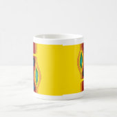 ekosによってひだを付けられるマグ コーヒーマグカップ (中央)