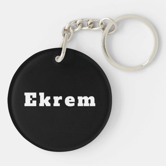 Ekrem キーホルダー (裏面)
