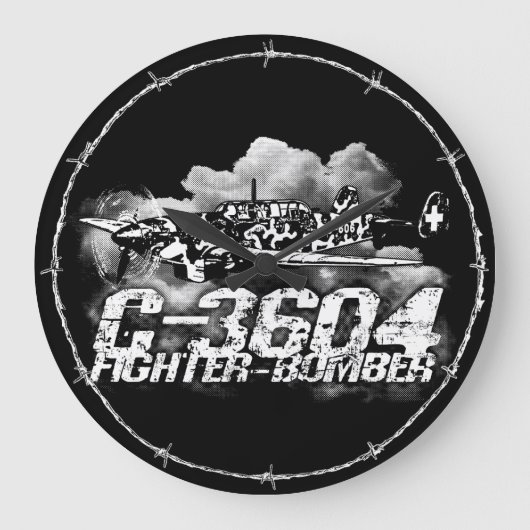 EKW C-36ウォールクロック ラージ壁時計 (正面)