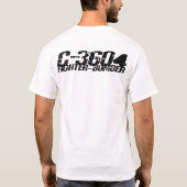 EKW C-36ティーシャツ Tシャツ (裏面)