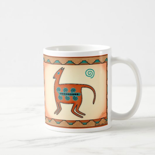 Elのピューマ コーヒーマグカップ (右)
