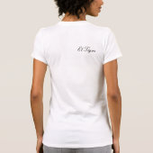Elのtigre及び孔雀 Tシャツ (裏面)
