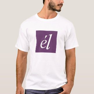 Elは記録しますロゴ(メンズ)を Tシャツ