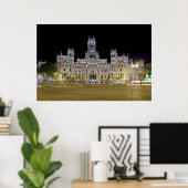 ELコレオ建物マドリッドスペイン ポスター (ホームオフィス)