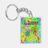 Elセグンドマインドフォーカスキーチェーン キーホルダー (正面左)