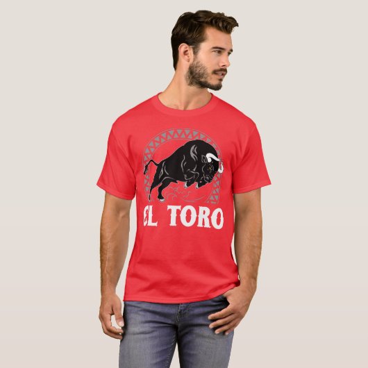 ElトロBullメキシコ文化スペイン人のTシャツ Tシャツ (正面フル)
